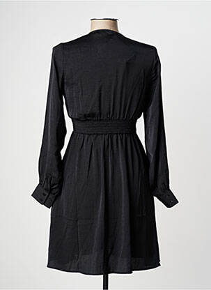 Robe courte manches longues manches longues noir LES P'TITES BOMBES femme