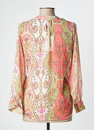 Blouse légère et transparente manches longues vert LES P'TITES BOMBES femme