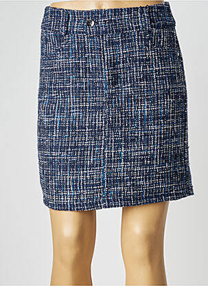 Jupe courte poches bleu STREET ONE femme