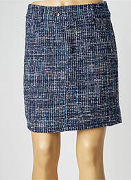 Jupe courte poches bleu STREET ONE femme