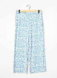 Pantalon 7/8 stretch taille normale bleu CECIL femme