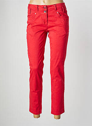 Pantalon 7/8 rouge CECIL pour femme