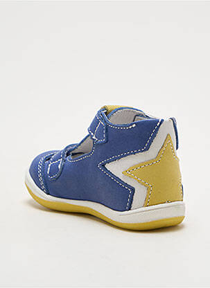 Sandales/nu pieds empiècements bout rond bleu BELLAMY garçon