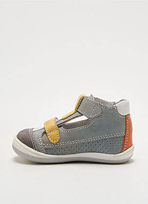 Sandales/nu pieds empiècements bout rond gris BELLAMY garçon