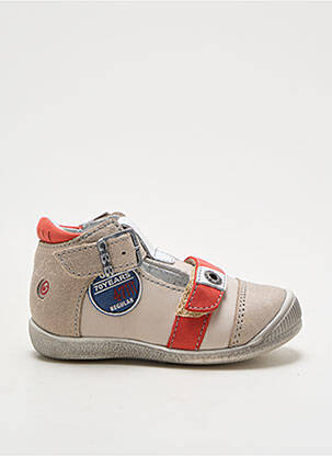 Sandales/nu pieds empiècements bout rond beige GBB garcon