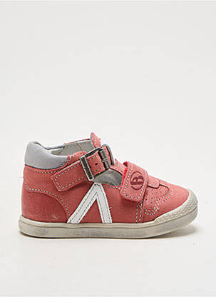 Sandales/nu pieds matière lisse bout rond rouge BABYBOTTE garçon
