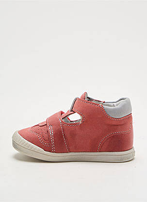 Sandales/nu pieds matière lisse bout rond rouge BABYBOTTE garçon