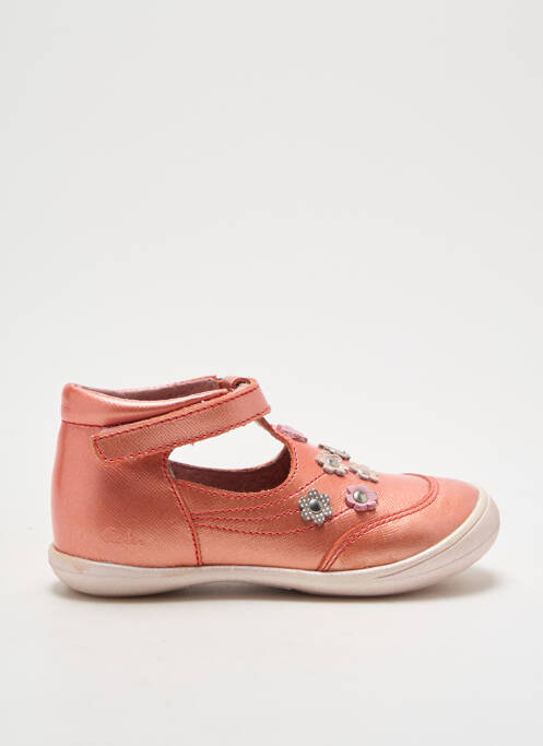 Sandales/Nu pieds orange ASTER pour fille