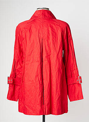 Parka manches longues sans capuche rouge CREENSTONE femme