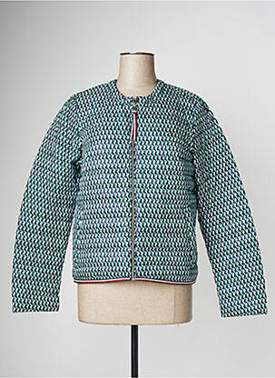 Doudoune poches sans capuche vert TOMMY HILFIGER femme