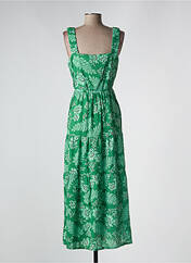 Robe longue vert NICE THINGS pour femme seconde vue