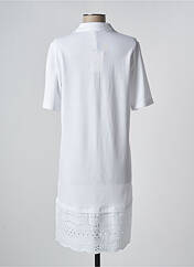 Robe mi-longue blanc TOMMY HILFIGER pour femme seconde vue