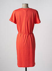 Robe mi-longue orange TOMMY HILFIGER pour femme seconde vue