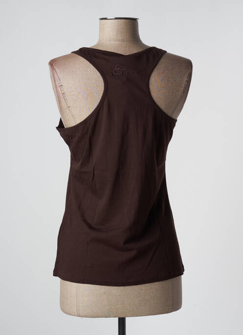 Débardeur marron ET COMPAGNIE pour femme