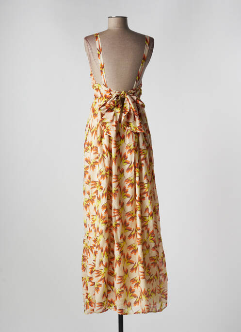 Robe longue beige MÊME ROAD pour femme