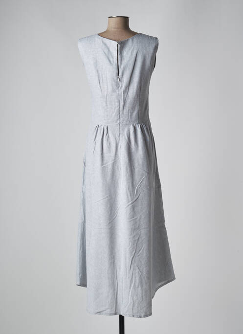 Robe longue gris CINZIA CALDI pour femme