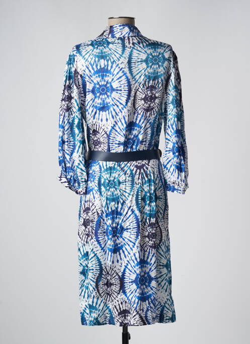 Robe mi-longue bleu CAROLINE BISS pour femme
