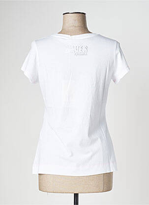Top imprimé fantaisie manches courtes blanc SPORTALM femme