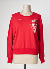 Sweat-shirt rouge MARC CAIN pour femme seconde vue