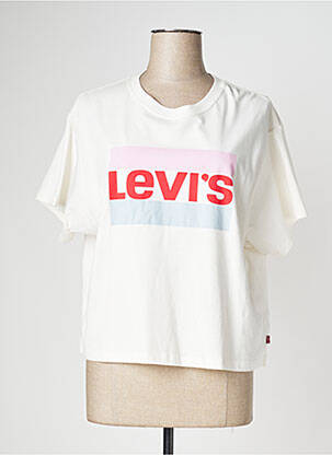 T-shirt blanc LEVIS pour femme