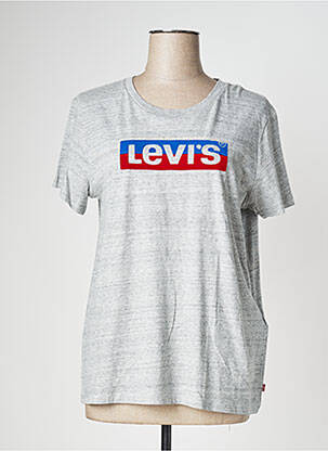 T-shirt gris LEVIS pour femme