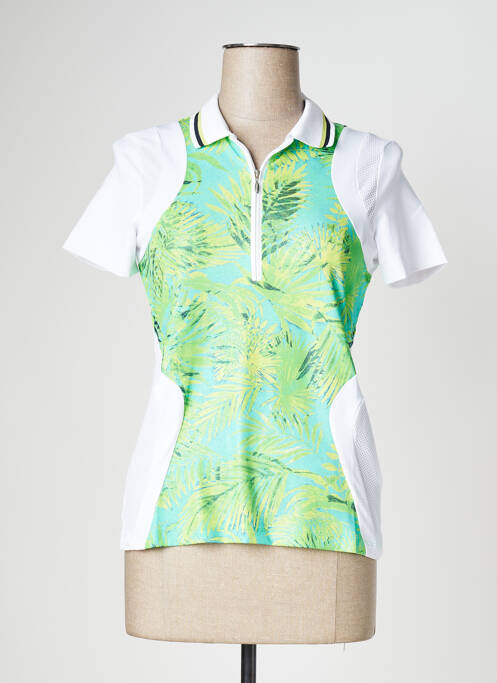 Polo vert SPORTALM pour femme