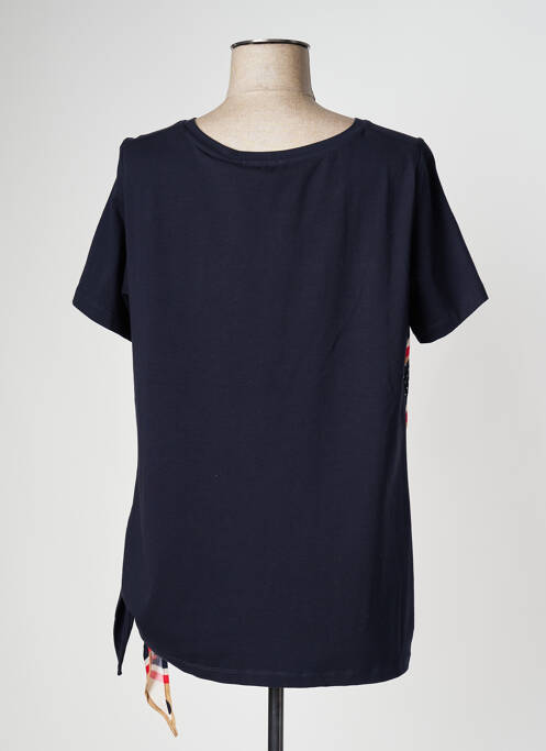 Top bleu ELENA MIRO pour femme