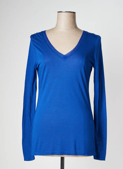 Top bleu ZAPA pour femme