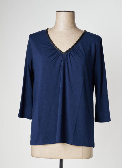 Top bleu ZAPA pour femme