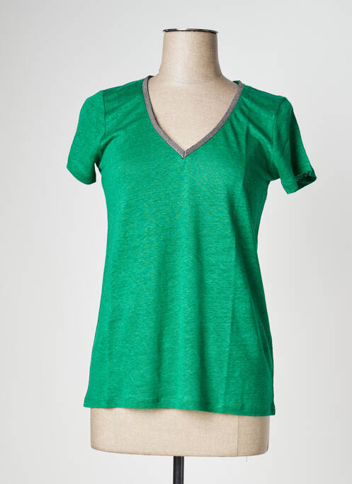 Top vert ZAPA pour femme