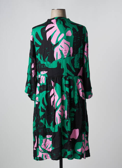 Robe mi-longue noir FABER pour femme