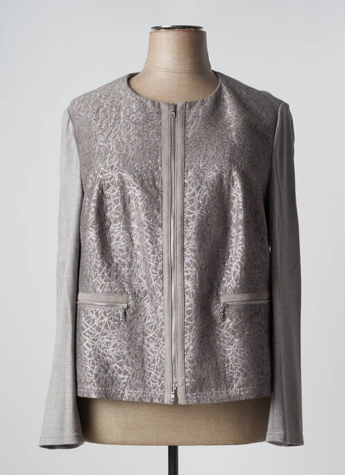 Veste chic gris BASLER pour femme