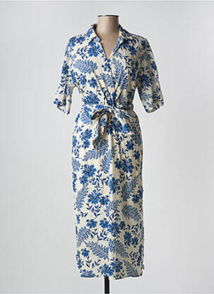 Robe mi-longue bleu NICE THINGS pour femme