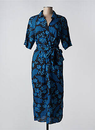 Robe mi-longue bleu NICE THINGS pour femme