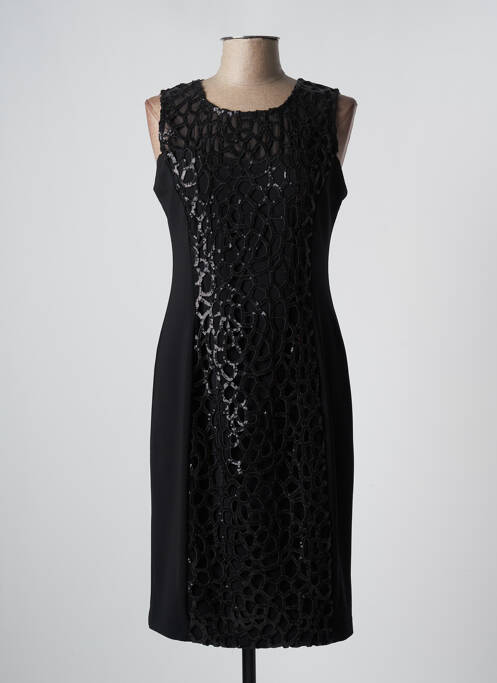 Robe mi-longue noir JOSEPH RIBKOFF pour femme