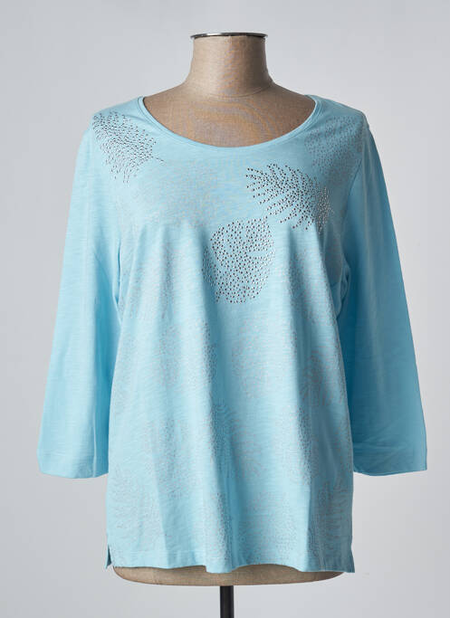 Top bleu BASLER pour femme