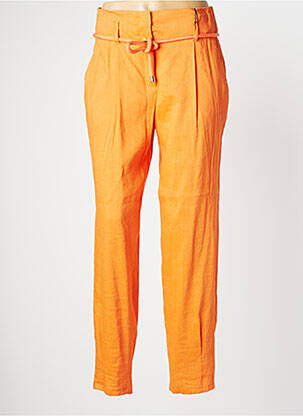 Pantalon droit orange MARC CAIN pour femme