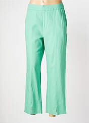 Pantalon droit vert NICE THINGS pour femme seconde vue