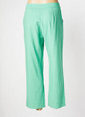 Pantalon droit vert NICE THINGS pour femme seconde vue