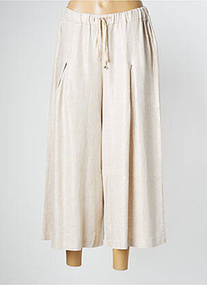 Pantalon large beige CINZIA CALDI pour femme