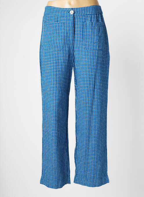 Pantalon droit bleu NICE THINGS pour femme