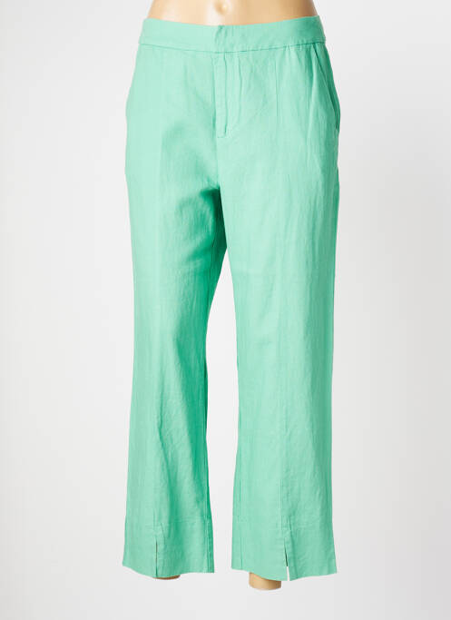 Pantalon droit vert NICE THINGS pour femme