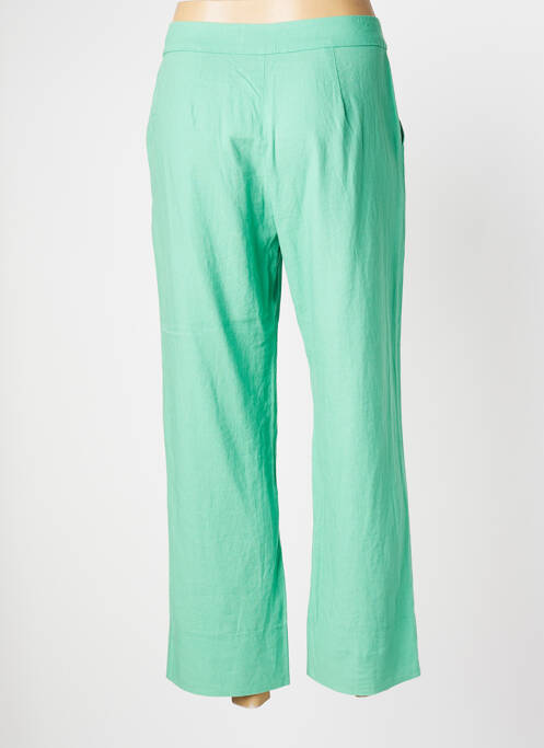 Pantalon droit vert NICE THINGS pour femme