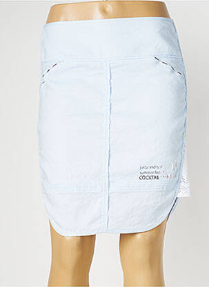 Jupe courte coupe droite bleu SPORTALM femme