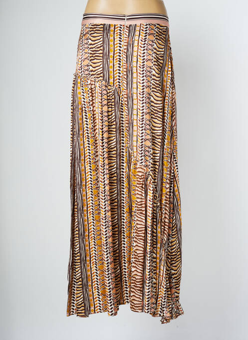 Jupe longue marron CAROLINE BISS pour femme