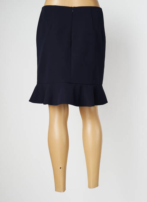 Jupe mi-longue bleu COMMA, pour femme