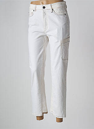 Jeans coupe slim stretch taille normale beige MARC CAIN femme