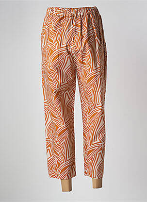 Pantalon 7/8 taille haute taille haute jaune MÊME ROAD femme