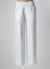 Pantalon droit blanc CINZIA CALDI pour femme seconde vue