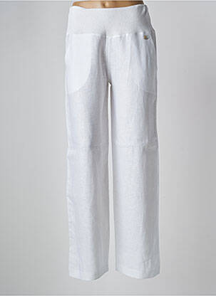 Pantalon droit blanc CINZIA CALDI pour femme
